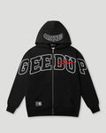 Team Logo x Trapstar Signature Jacket Black/White/Red