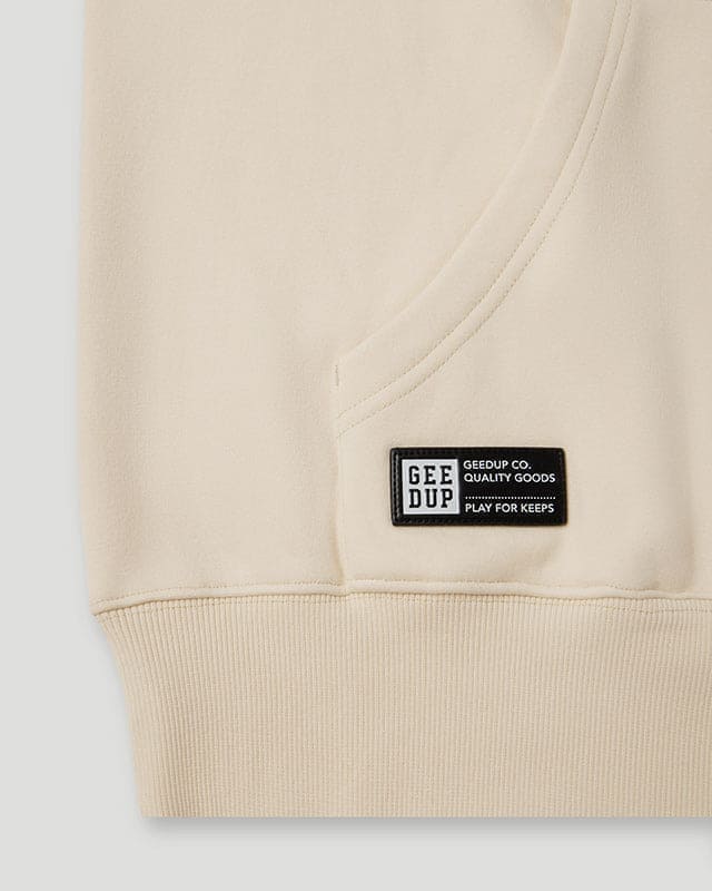 Script Logo x Vanson Hoodie Cream