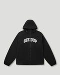 Team Logo Spray Jacket Black/White